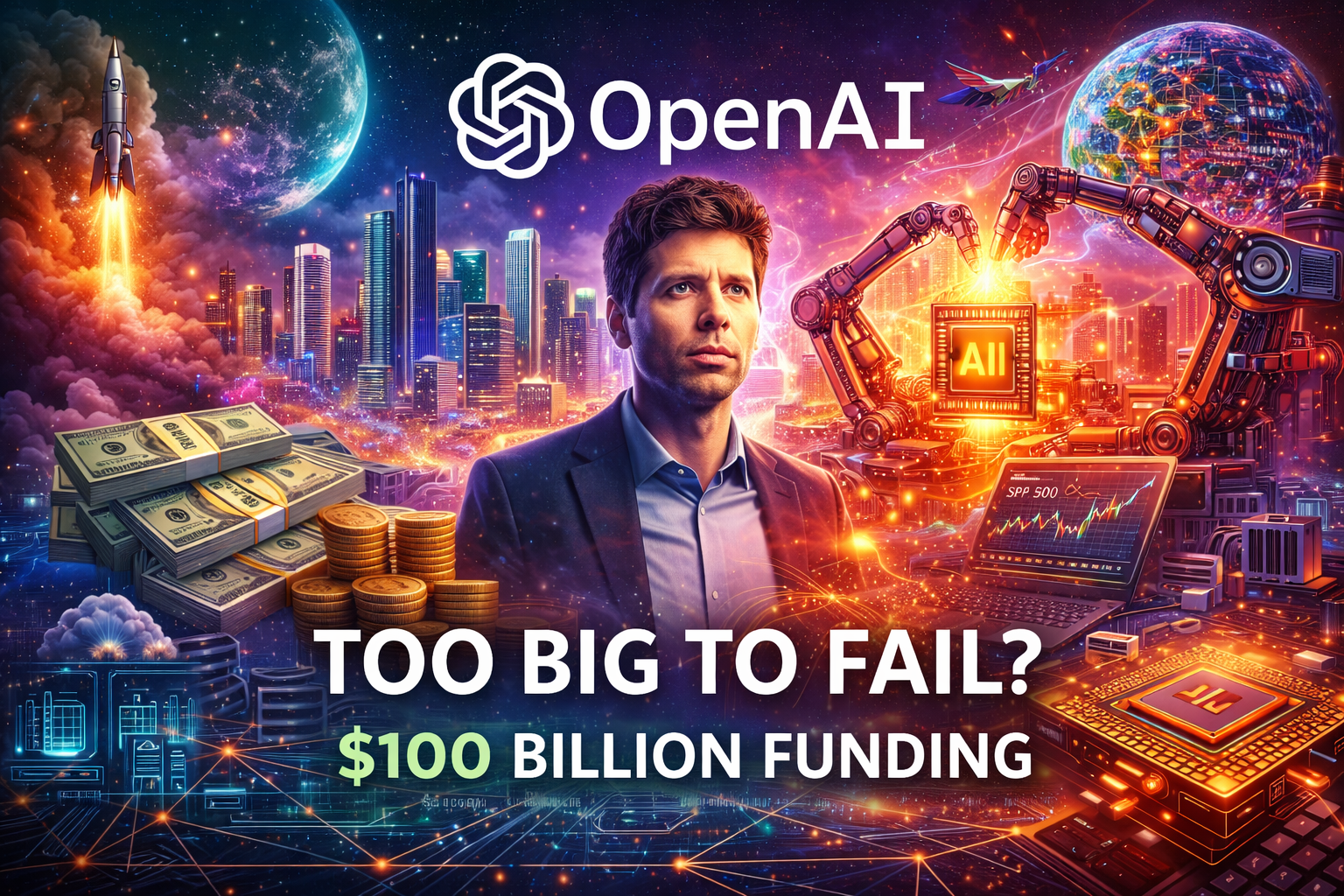 Openai, il gigante dell’intelligenza artificiale Tra potere sistemico, finanza globale e il rischio del “too big to fail”