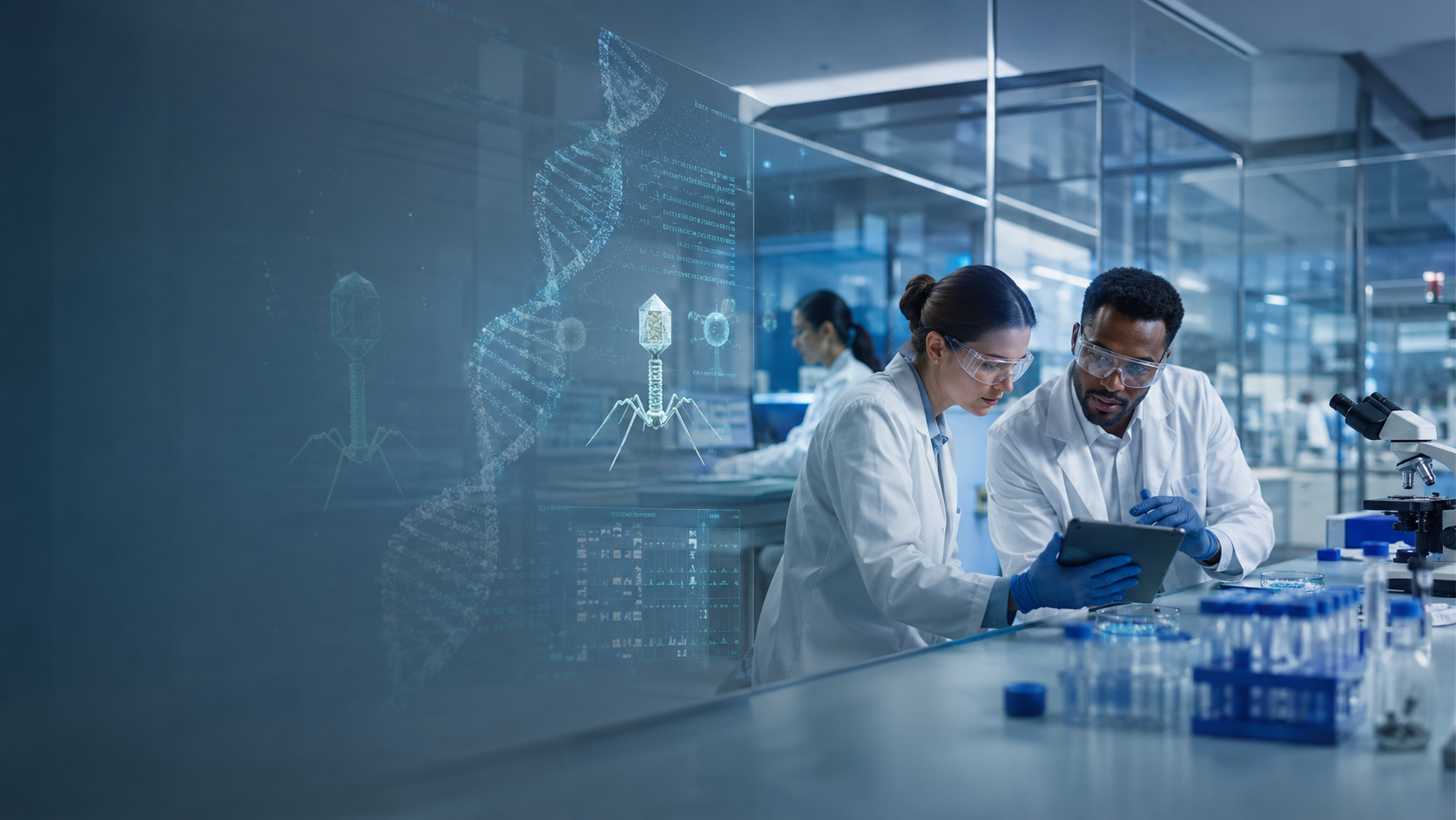L’intelligenza artificiale ha progettato virus funzionanti: la biologia entra nell’era dei genomi generativi